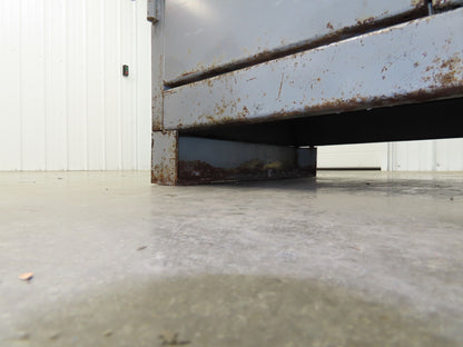 Lyon DD1121 Combination Storage Cabinet Locker 36x24x82" H 4 Shelf Metal Welded