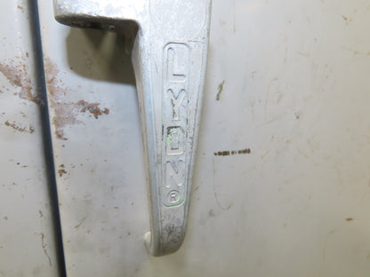 Lyon DD1121 Combination Storage Cabinet Locker 36x24x82" H 4 Shelf Metal Welded