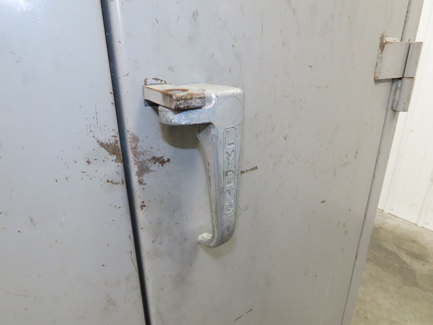 Lyon DD1121 Combination Storage Cabinet Locker 36x24x82" H 4 Shelf Metal Welded