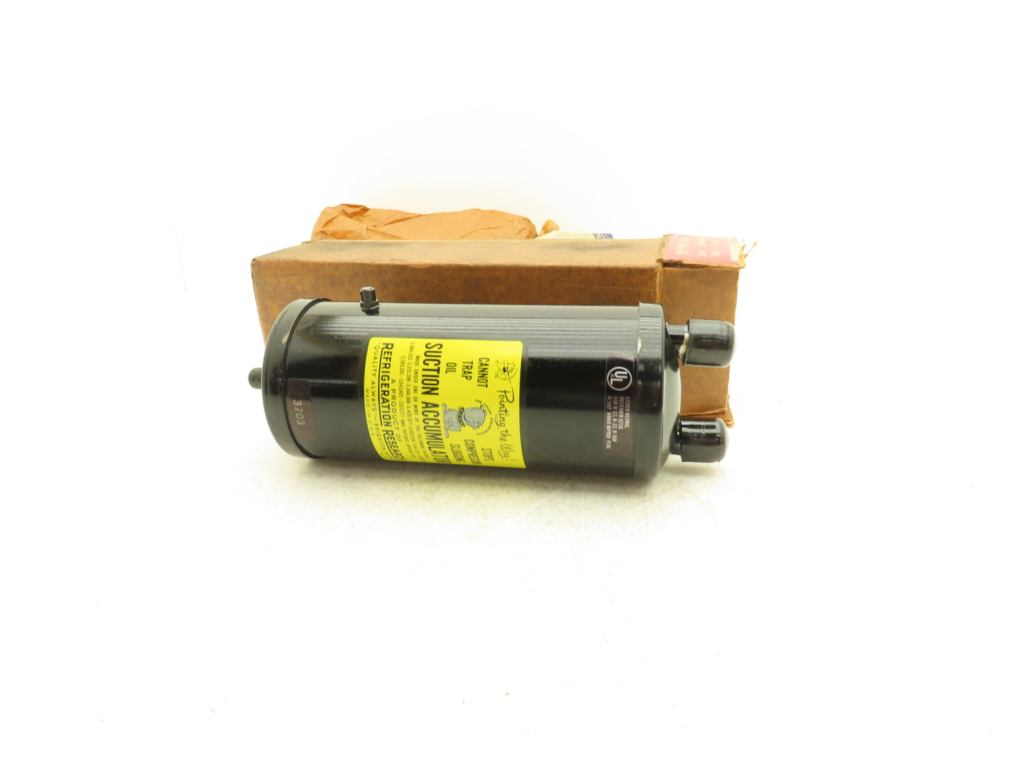 Refrigeration Research 821G Refrigerant Receiver Suction Accumulator 450PSIG