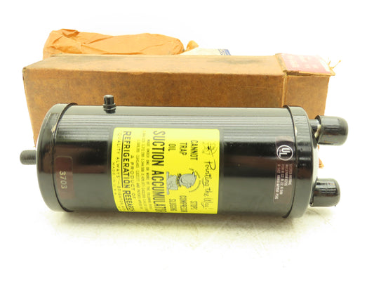 Refrigeration Research 821G Refrigerant Receiver Suction Accumulator 450PSIG