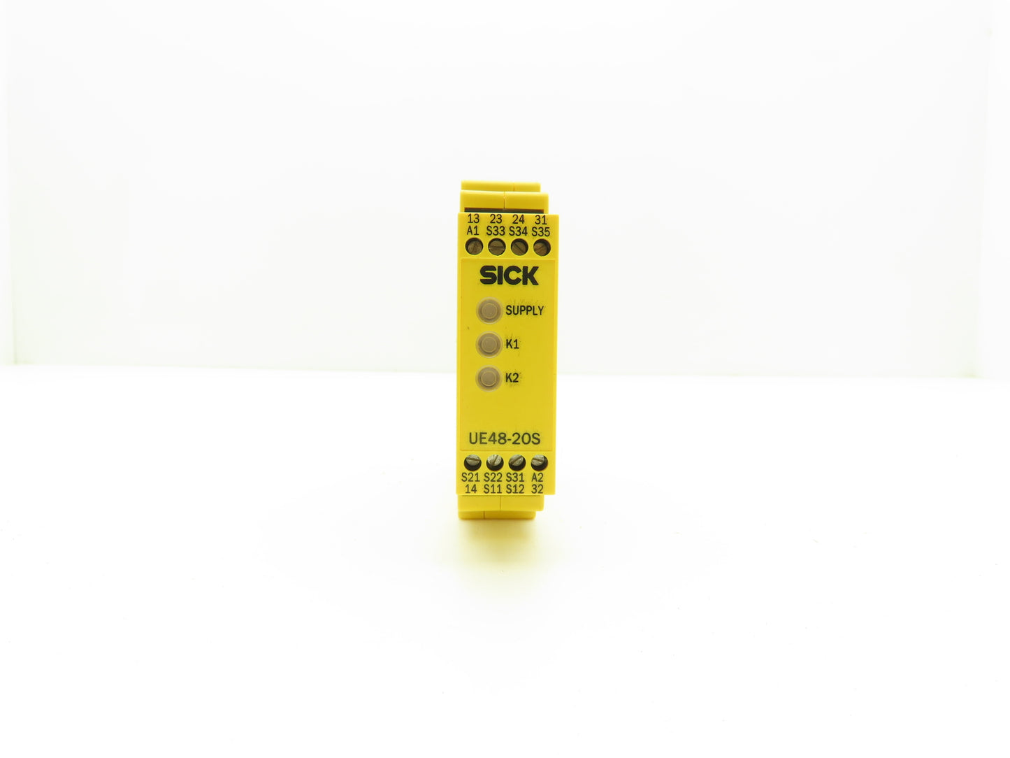 Sick UE48-20S2D2 Machine Safety Relay Module 24V 25ms Response Time Din Mount