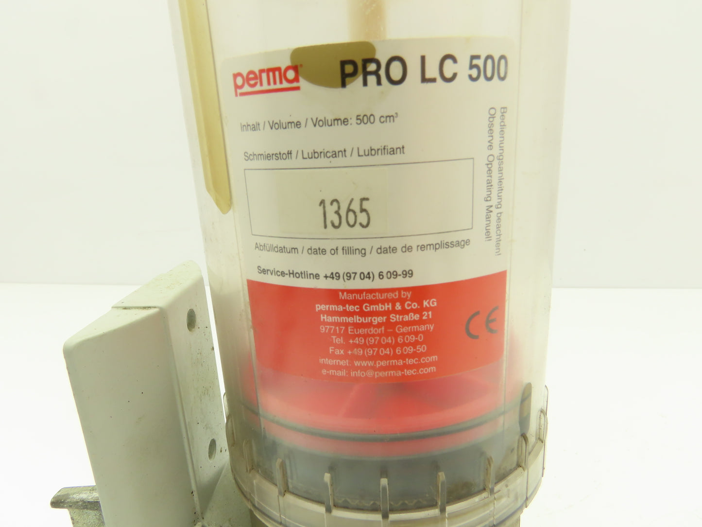 Perma PRO Multi-Point Digital Lubricator Battery Operated LC 500cc Cartridge