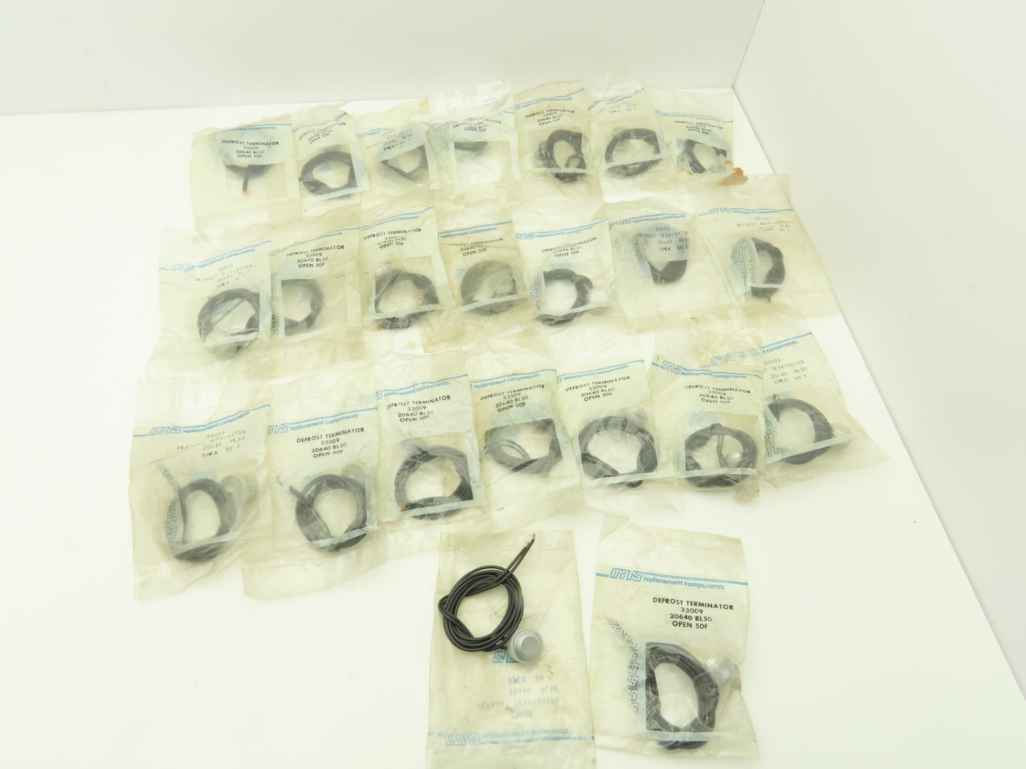 Mars 33009 Defrost Thermostat Terminator Temp Control Switch Lot of 23