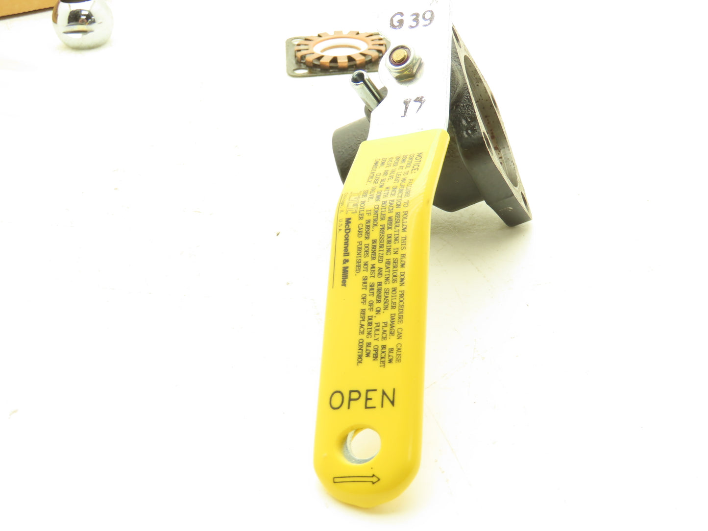 McDonnell & Miller 14-B Blow Down Valve 3/4" NPT