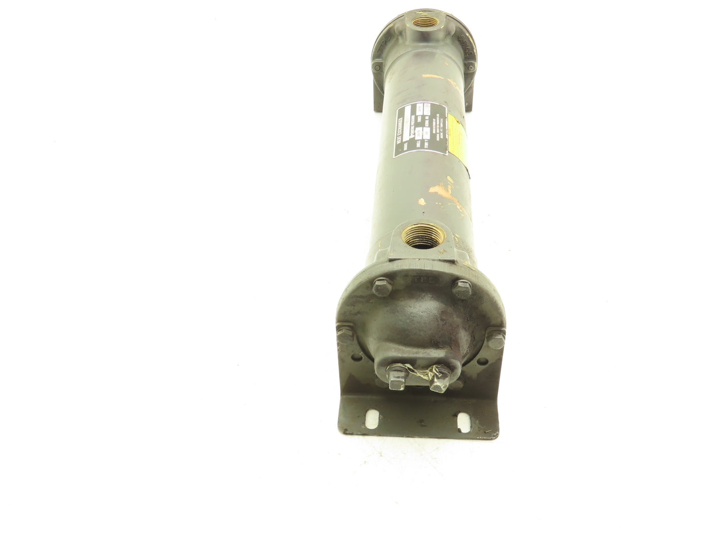 Thermal Transfer B-702-85440 Brass Shell & Tube Heat Exchanger 2-Pass 3/4x1"npt