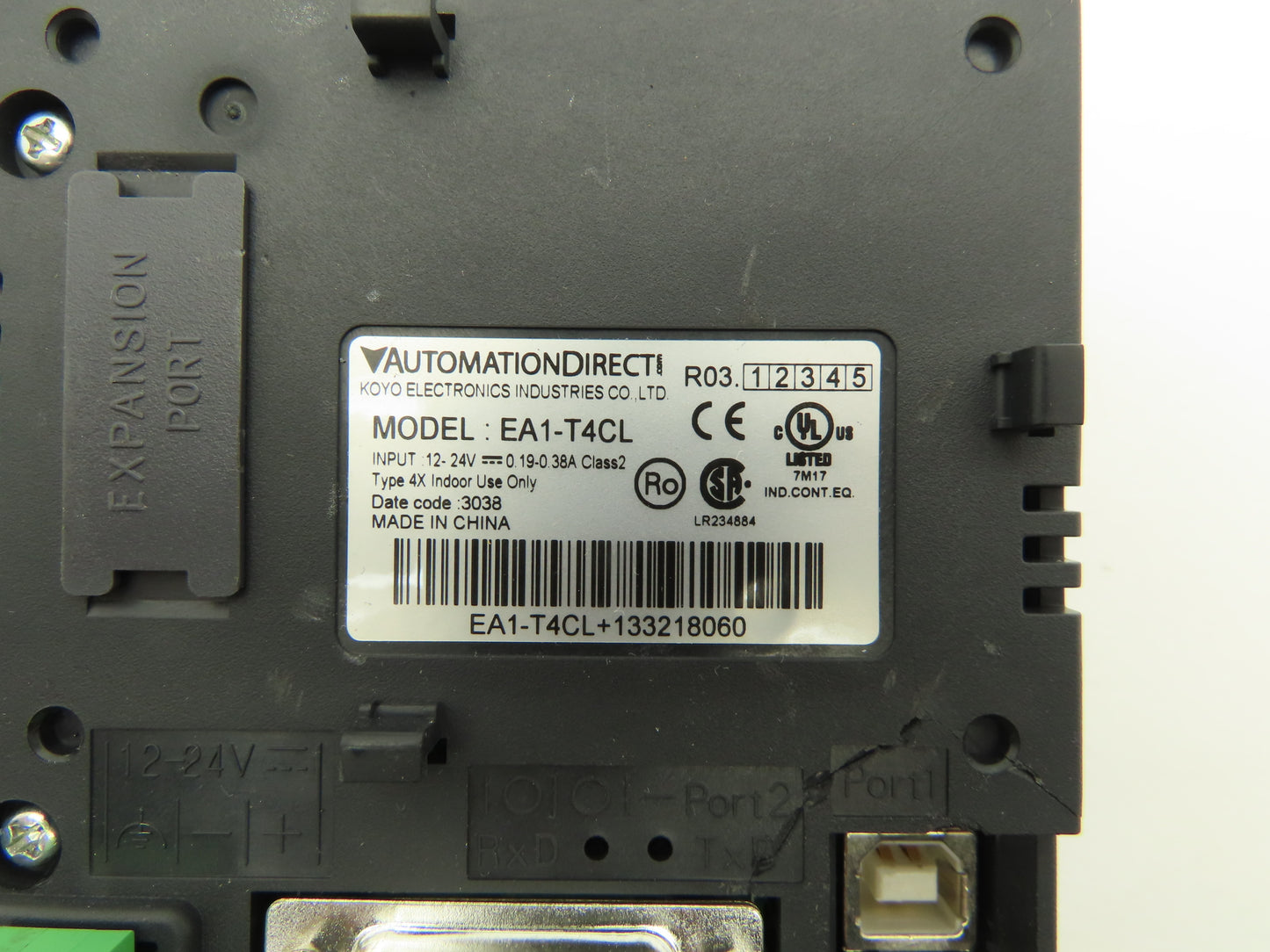 Automation Direct EA1-T4CL HMI Touch Screen Panel 4" C-More 12-24V