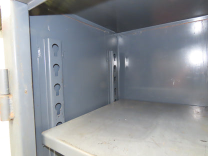 Strong Hold Extreme Duty 12 GA Counter-Height Cabinet 2 Shelf 36x20x36"