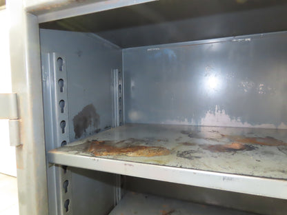 Strong Hold Extreme Duty 12 GA Counter-Height Cabinet 2 Shelf 36x20x42"