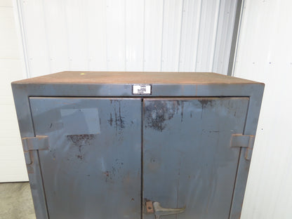 Strong Hold Extreme Duty 12 GA Counter-Height Cabinet 2 Shelf 36x20x42"