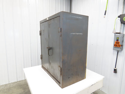 Strong Hold Extreme Duty 12 GA Counter-Height Cabinet 2 Shelf 36x20x42"