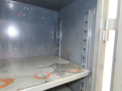 Strong Hold Extreme Duty 12 GA Counter-Height Cabinet 2 Shelf 36x20x42"