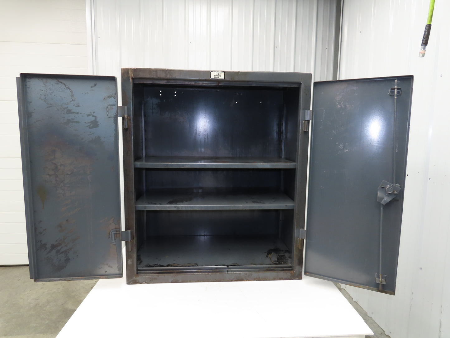 Strong Hold Extreme Duty 12 GA Counter-Height Cabinet 2 Shelf 36x20x42"