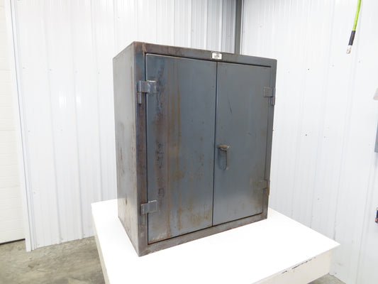 Strong Hold Extreme Duty 12 GA Counter-Height Cabinet 2 Shelf 36x20x42"