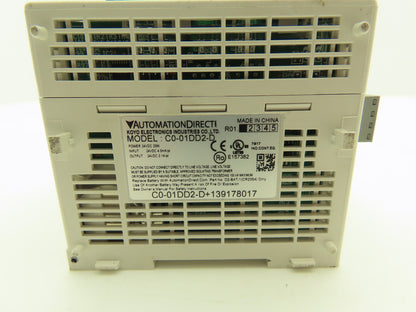 Automation Direct C0-01DD2-D CLICK Koyo PLC 24Vdc 20W W/Input & Output Modules