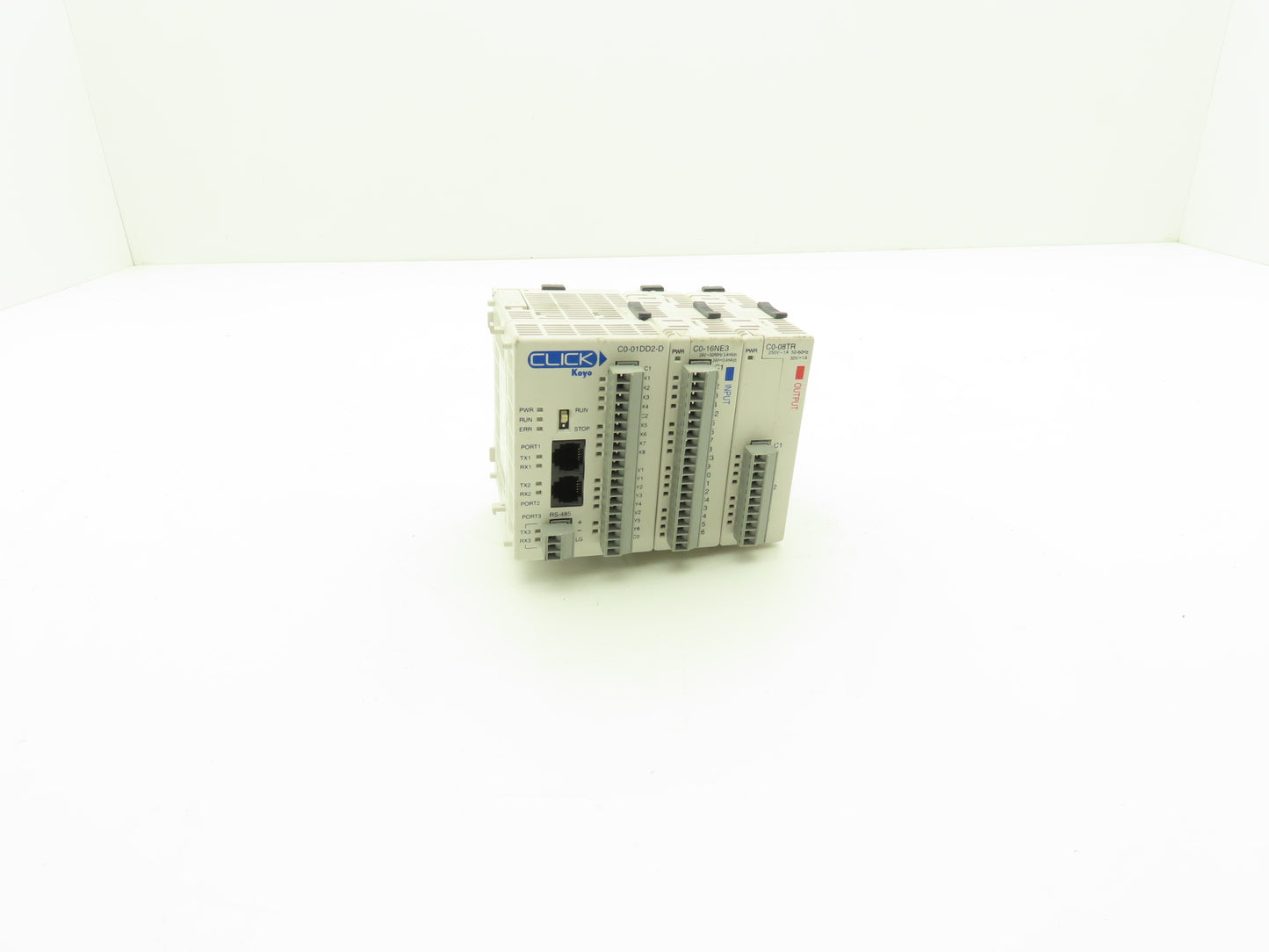 Automation Direct C0-01DD2-D CLICK Koyo PLC 24Vdc 20W W/Input & Output Modules