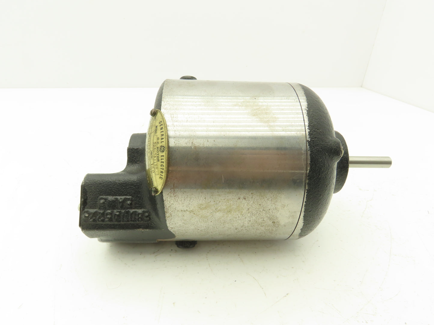 GE General Electric 5BA65AA155 DC Motor 1/50Hp 1800 RPM 120V 3/8"Shaft