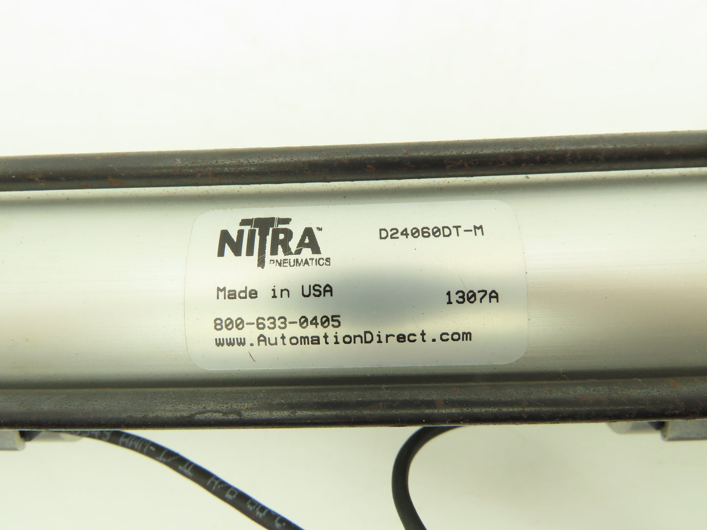 Nitra D24060DT-M Pneumatic Air Cylinder 1-1/2" Bore 6" Stroke 250psi Double Act