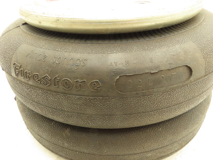 Firestone W01-358-7444 Airide Air Spring Air Bag 12" OD 9" Plate 22D 1.5