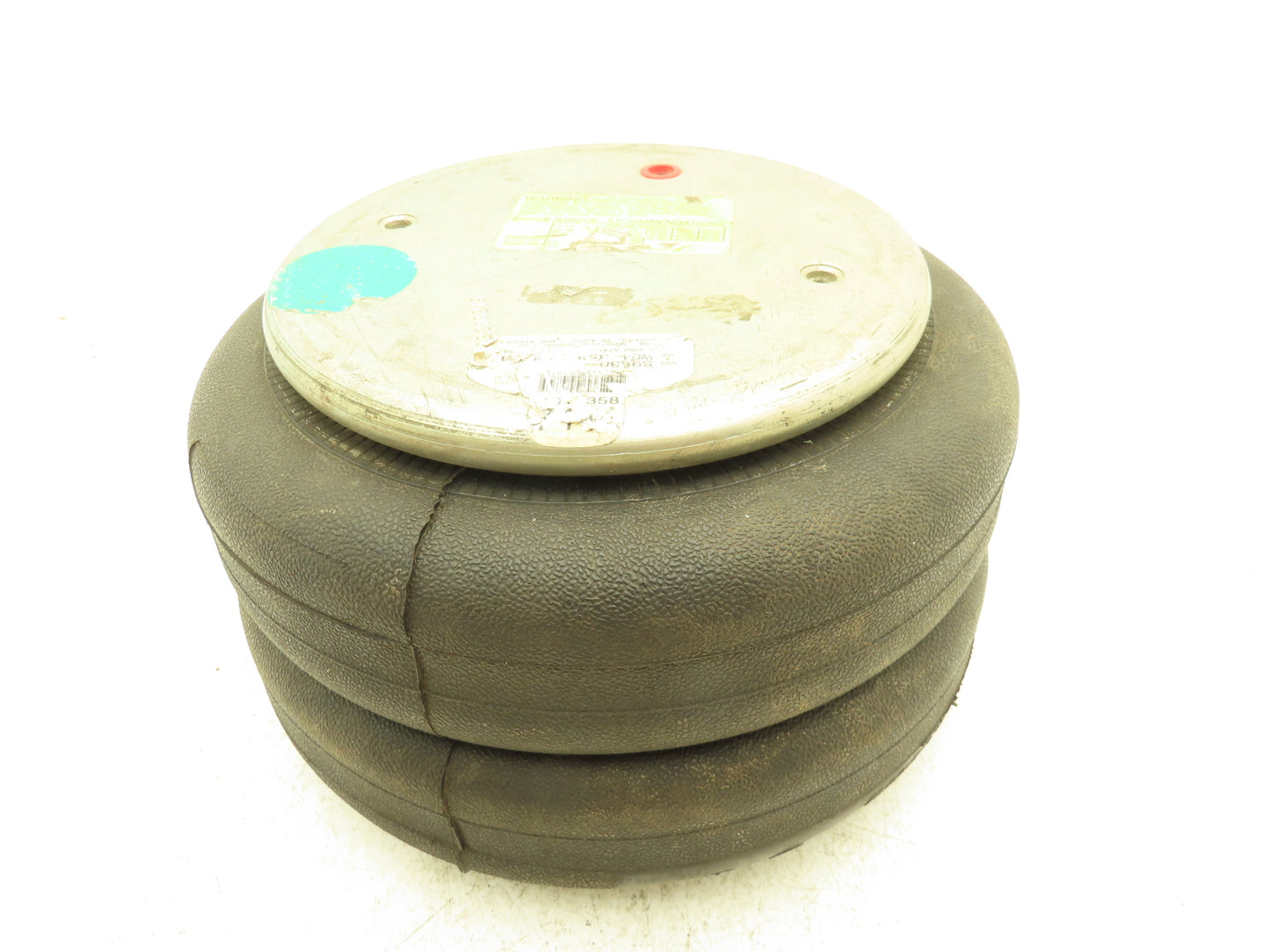 Firestone W01-358-7444 Airide Air Spring Air Bag 12" OD 9" Plate 22D 1.5