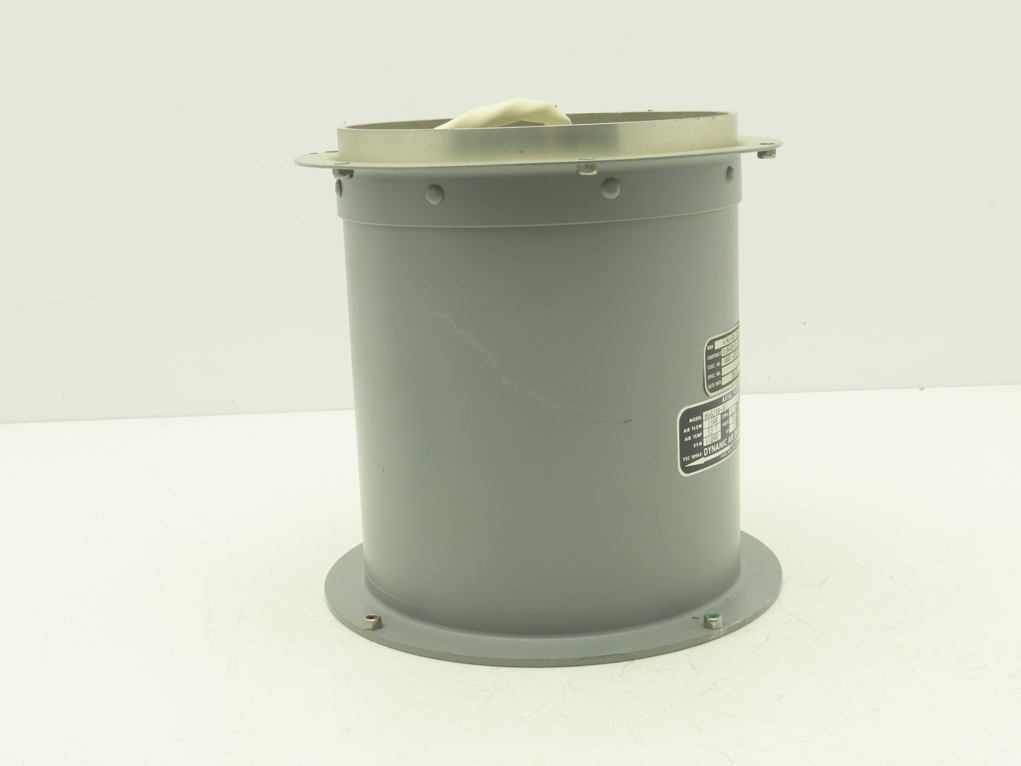 Dynamic Air M6671H-1A1 Vane Axial Fan 1100 CFM 115V 3PH 400Hz 8.5"OD 3-Blade