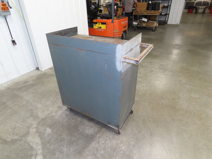 Strong Hold 12 GA Counter-Height Cabinet 2 Shelf 36x20x36" Tool Cart