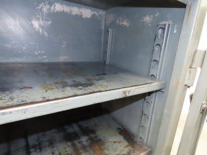 Strong Hold 12 GA Counter-Height Cabinet 2 Shelf 36x20x36" Tool Cart