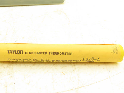 Taylor 1328A Sling Psychrometer Hygrometer Thermometer 9" Tubes 20-120° F