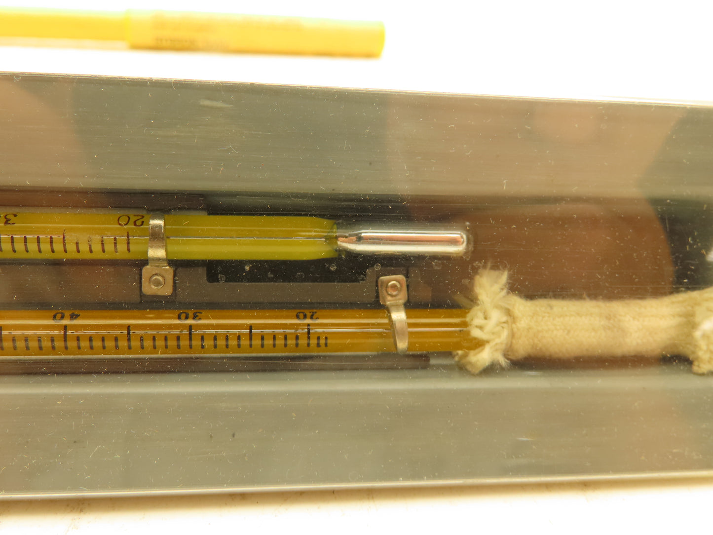 Taylor 1328A Sling Psychrometer Hygrometer Thermometer 9" Tubes 20-120° F