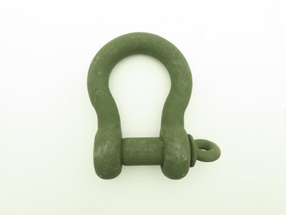 WLL 25T Ton Steel Anchor Shackle 2-7/8" Opening 2" Screw Pin Military Surplus