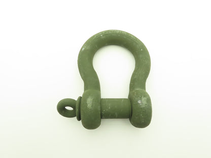 WLL 25T Ton Steel Anchor Shackle 2-7/8" Opening 2" Screw Pin Military Surplus