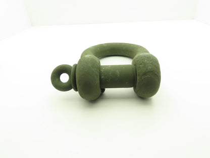 WLL 25T Ton Steel Anchor Shackle 2-7/8" Opening 2" Screw Pin Military Surplus