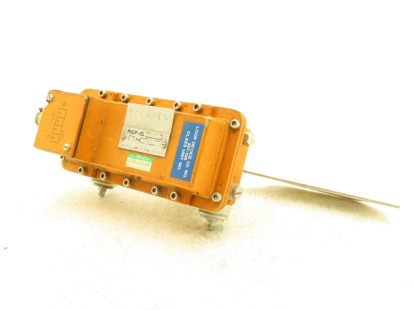 Valmet Automation PULP-EL LL 2W Blade Consistency Transmitter Knife Stop