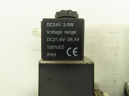 Nitra/Festo AVS-533C2-24D Pneumatic Solenoid & On/Off Valve w/Filter/Regulator