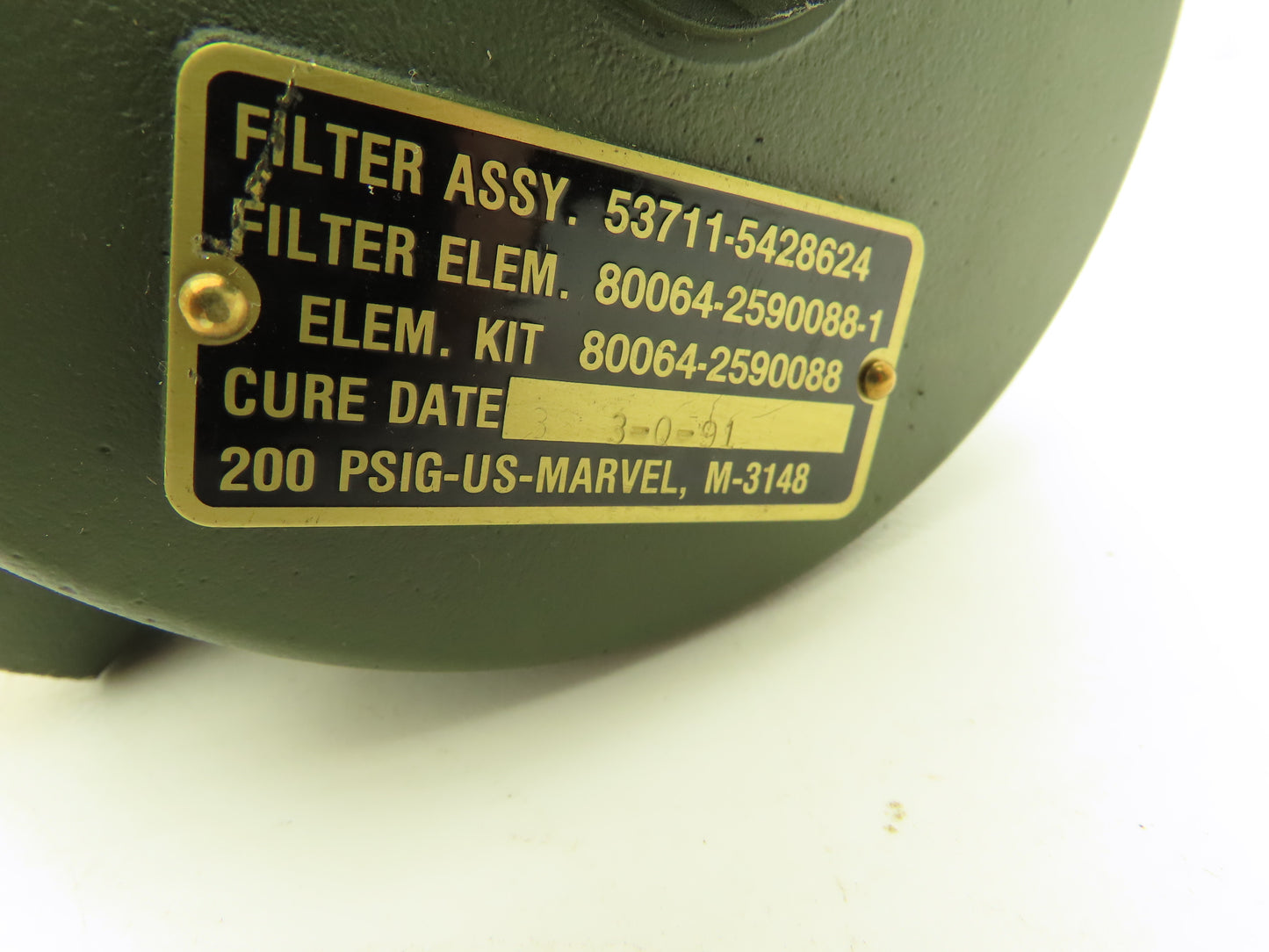 Marvel Engineering M-3148 Fluid Filter 1-1/4"npt 200psi 53711-5428624