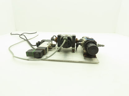 Nitra/Festo AVS-533C2-24D Pneumatic Solenoid & On/Off Valve w/Filter/Regulator