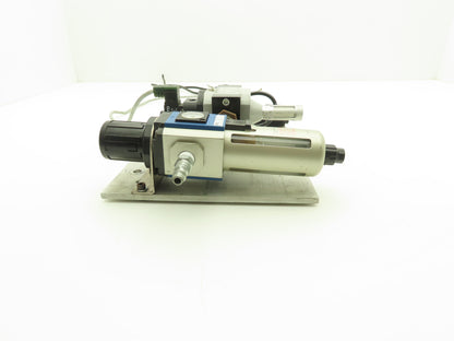 Nitra/Festo AVS-533C2-24D Pneumatic Solenoid & On/Off Valve w/Filter/Regulator