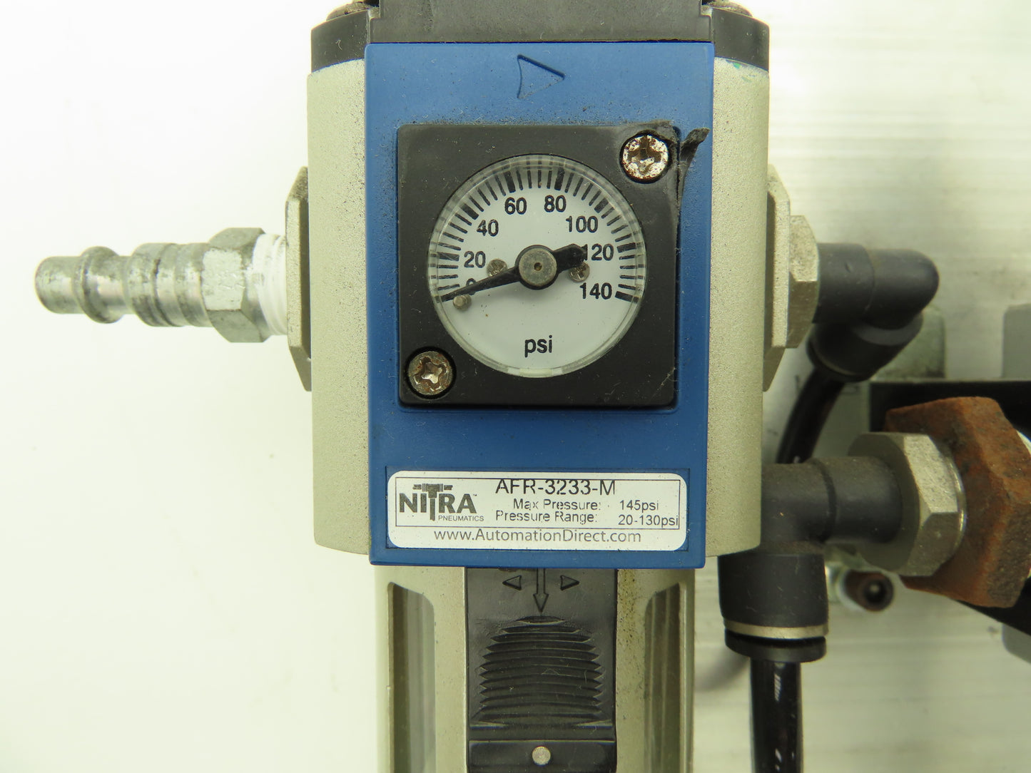 Nitra/Festo AVS-533C2-24D Pneumatic Solenoid & On/Off Valve w/Filter/Regulator