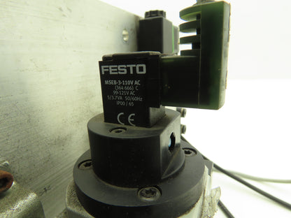 Nitra/Festo AVS-533C2-24D Pneumatic Solenoid & On/Off Valve w/Filter/Regulator