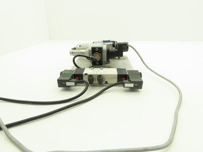 Nitra/Festo AVS-533C2-24D Pneumatic Solenoid & On/Off Valve w/Filter/Regulator