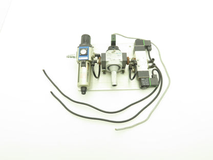 Nitra/Festo AVS-533C2-24D Pneumatic Solenoid & On/Off Valve w/Filter/Regulator