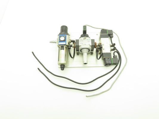 Nitra/Festo AVS-533C2-24D Pneumatic Solenoid & On/Off Valve w/Filter/Regulator