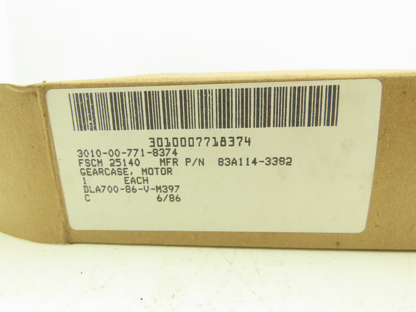 Globe Motors 83A114-3382 Gearcase Motor 20Watt 115VAC 1PH .354 RPM