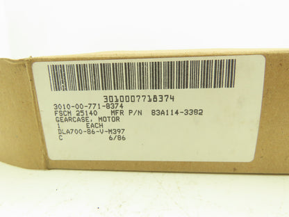 Globe Motors 83A114-3382 Gearcase Motor 20Watt 115VAC 1PH .354 RPM