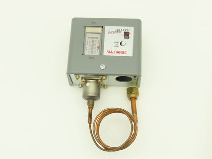 Johnson Controls 4E041 High Pressure Lockout Control 50-500 PSIG 36" Capillary