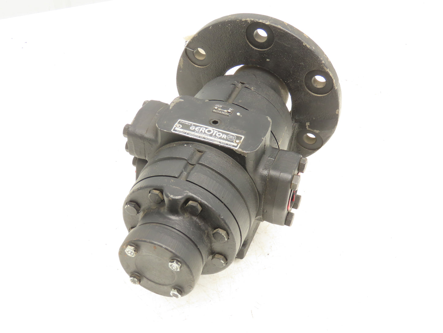 Double A H3-H8-F-205B1 Gerotor Hydraulic Pump 1.5"x1" Ports 5-Bolt Flange