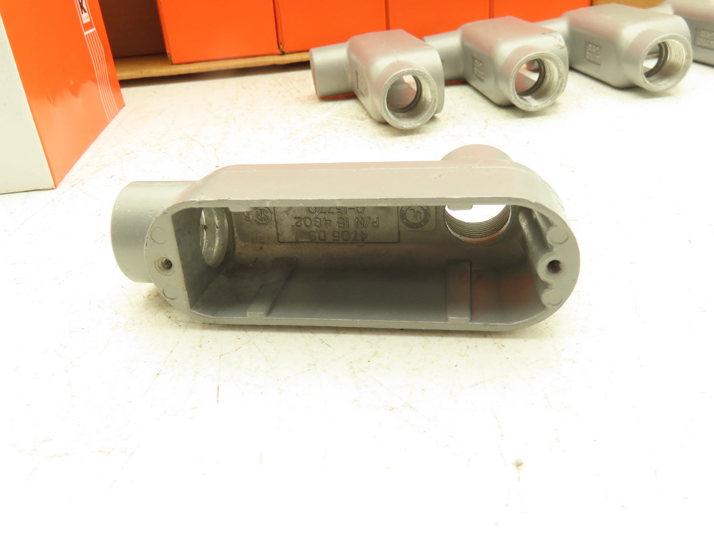 Killark OLB-2 Conduit Body 0 Series LB Size 3/4" Aluminum  Lot of 25