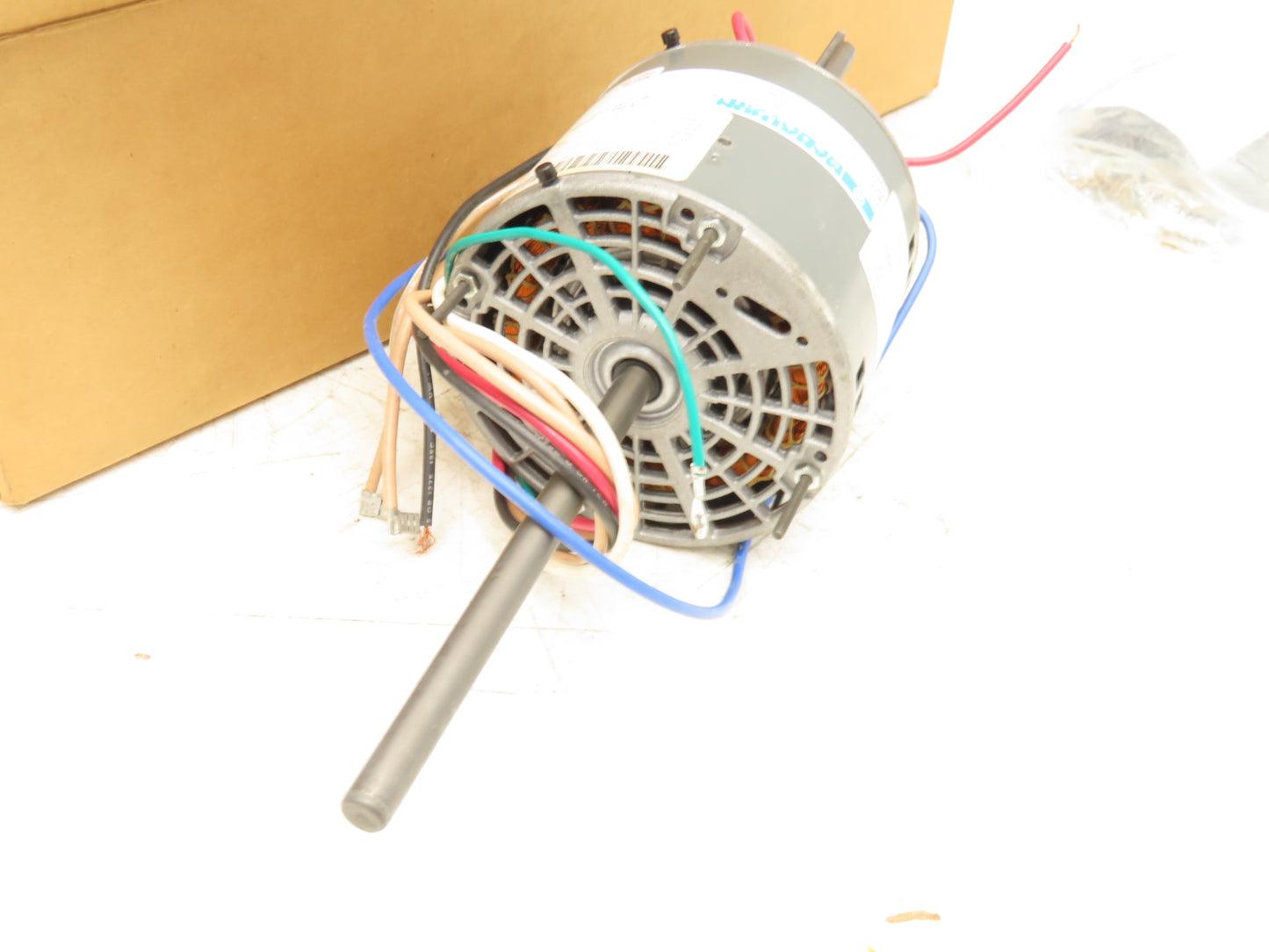 Marathon ZWN48A1101677A AC Fan Motor 1/3 HP 1075RPM 230V 1Ph 60Hz Double End