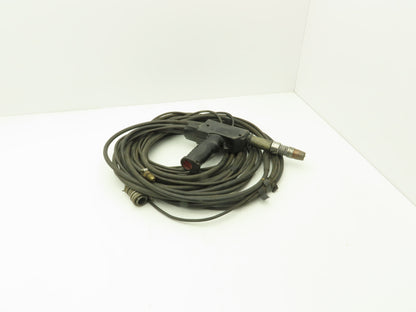 Miller XR15A Spoolmatic 15A Air Cooled Gun 14' Amphenol Connector Push Pull
