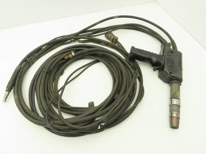 Miller XR15A Spoolmatic 15A Air Cooled Gun 14' Amphenol Connector Push Pull